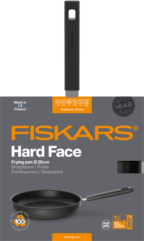 Fiskars-paistinpannu Hard Face 28 cm   