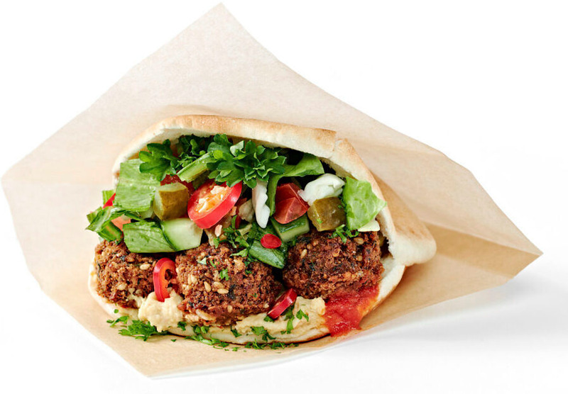 Falafel & Hummus jr pita