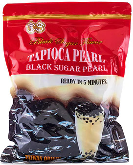 Pearl Island Black Sugar Tapioca Pearl 500 g