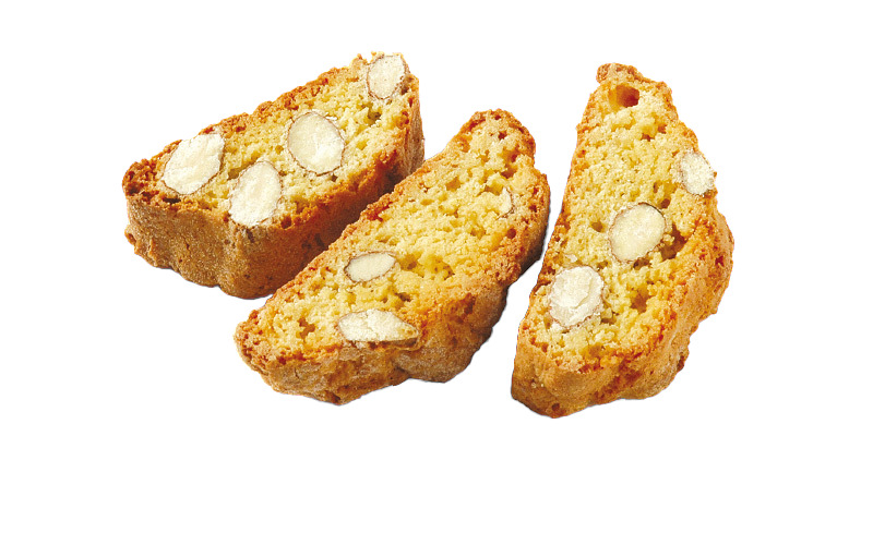 Almond Cantucci
Traditional Tuscan biscuit with whole almonds