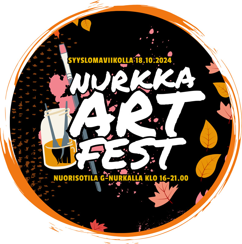 Mm. taidepajoja, table art -yhteisötaideteos, vr-lasit, laulua ja musiikkia.