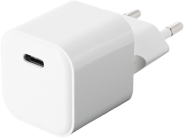 Tehokas USB-C-laturi 230 V:n seinäpistorasiaan (latauskaapeli myydään erikseen). Pieni USB-C-laturi, jonka teho jopa 3 A. Monia eri värejä.