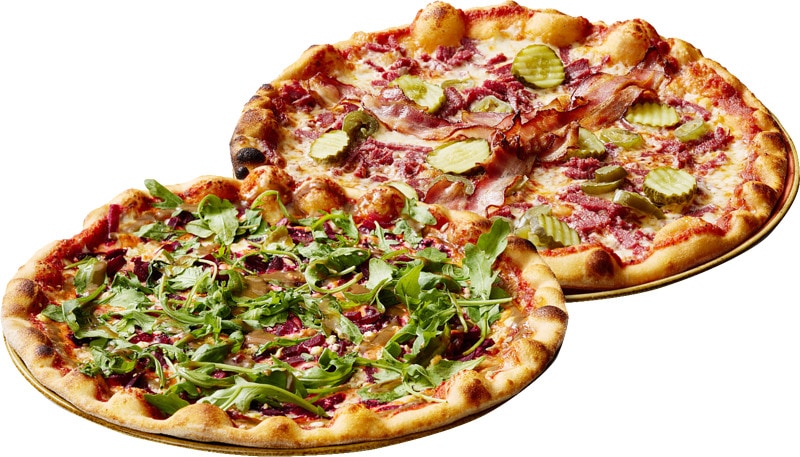 Verde Mon Dieu, Hangover tai Pollo Barbeque pizza.