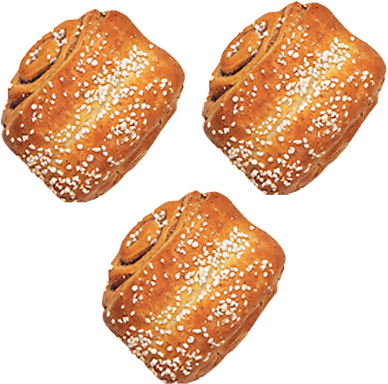 Kanelilla ja kardemummalla maustettu, sopii myös vegaanille. Hinta yksittäin 0,88 €. -25 %.