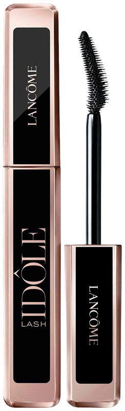 Lancôme Lash Idôle -maskarat flutter, musta, ruskea ja vedenkestävä.