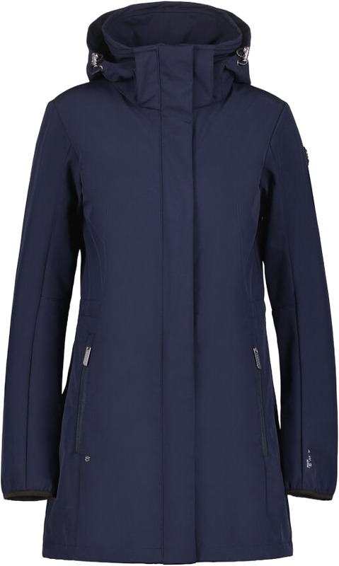 Lämmin vuorattu softshell -takki, naisten koot.
