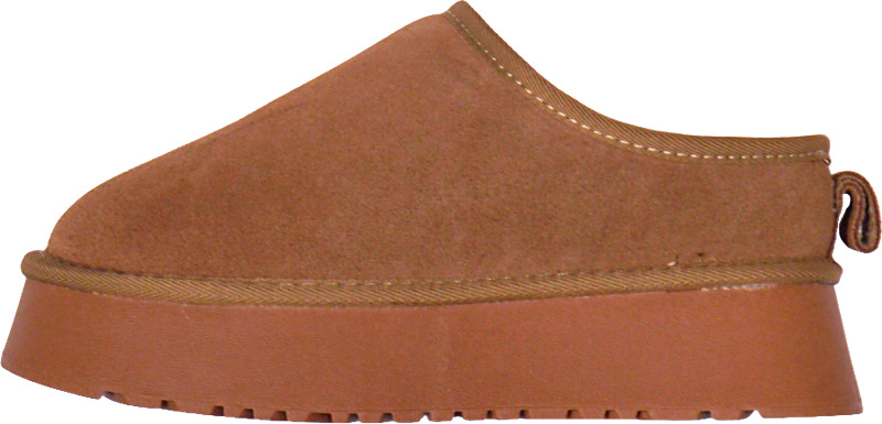 Trendikkäät paksupohjaiset pistokkaat. Pinta mokkanahkaa, lämmin vuori. Useita värejä. 