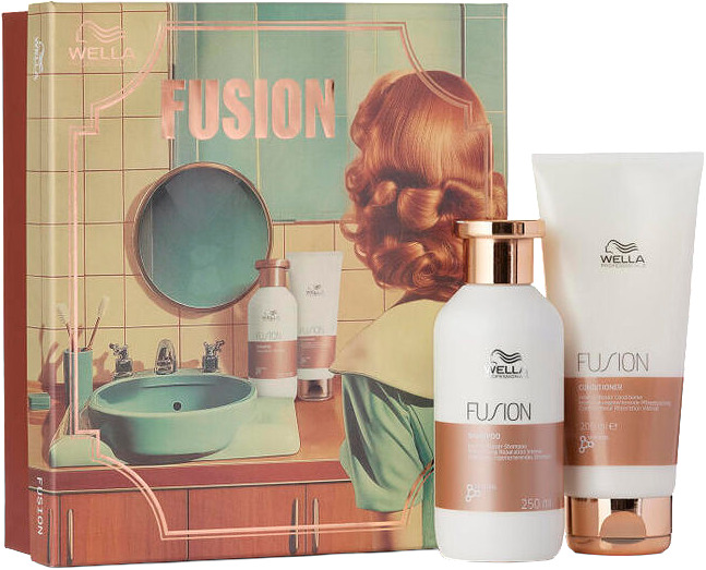 Sisältää shampoon ja hoitoaineen.