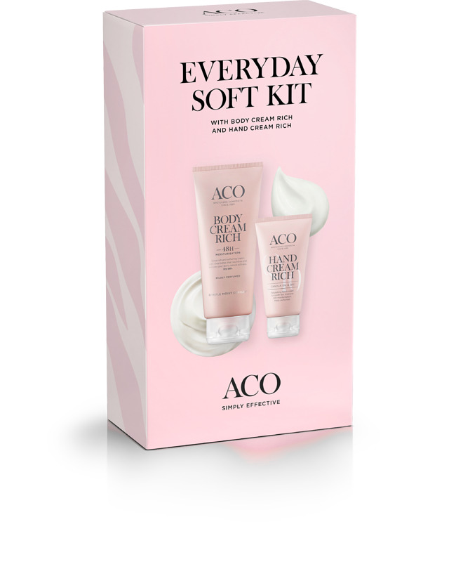 Lahjapakkaus naisille. Sisältää vartalo- ja käsivoiteen. Hajustettu.