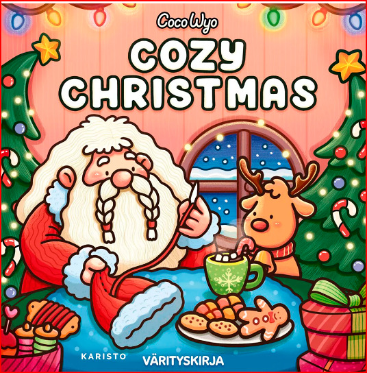 Tee olosi mukavaksi ja koe värittämisen ilo Coco Wyo -kuvien parissa.