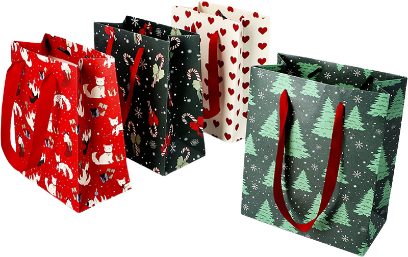 Sisältää 4 erilaista lahjakassia.