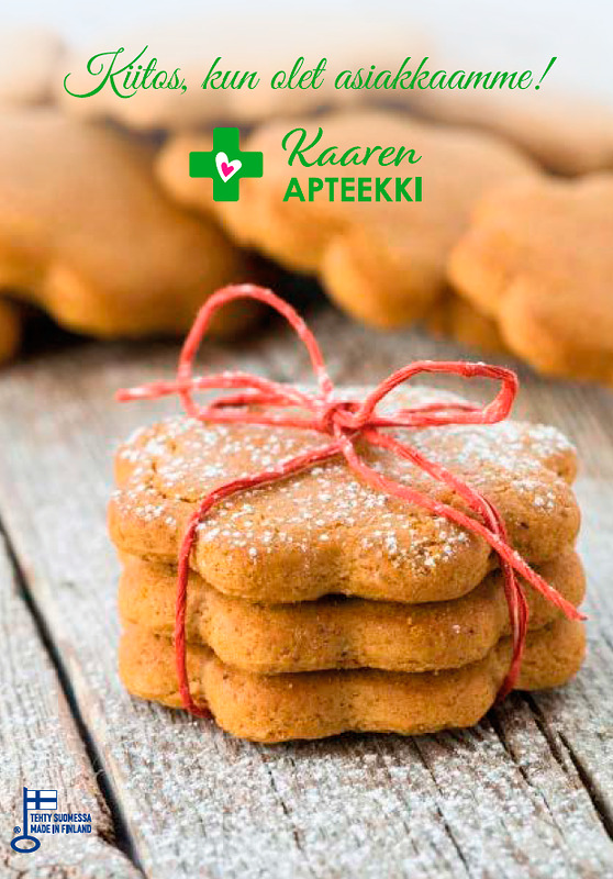 Kiitoksena kuluneesta vuodesta jaamme asiakkaillemme pieniä seinäkalentereita vuodelle 2026. Tervetuloa hakemaan omasi. Kalentereita rajoitettu erä.