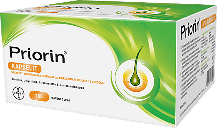 Vitamiini-, kasviuute- ja aminohappovalmiste, joka on kehitetty hiusten kauneutta silmälläpitäen. Tuloksia voit nähdä jo 3 kuukauden käytön jälkeen
