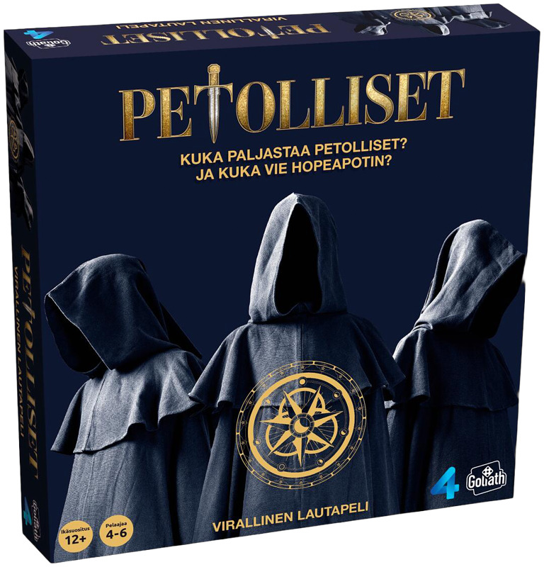 Petolliset-televisiosarjan virallinen lautapeli!  4–6 pelaajalle. Suomenkielinen. 12+.