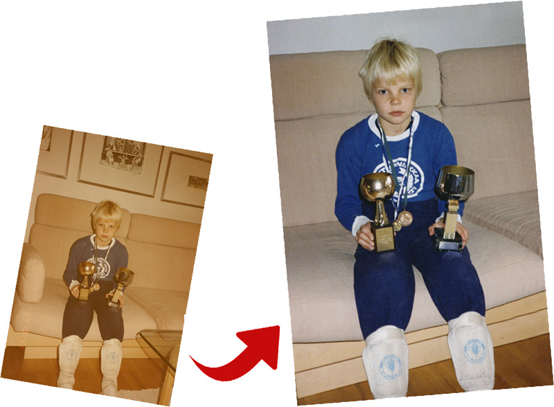 Teetä vanhasta kuvastasi uusi.