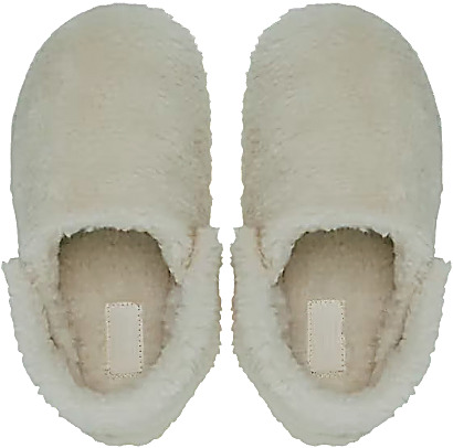 Sisä- ja ulkopinta pehmeää tekoturkista. Pehmustettu pohja lisämukavuutta varten. Koot 32–39. 