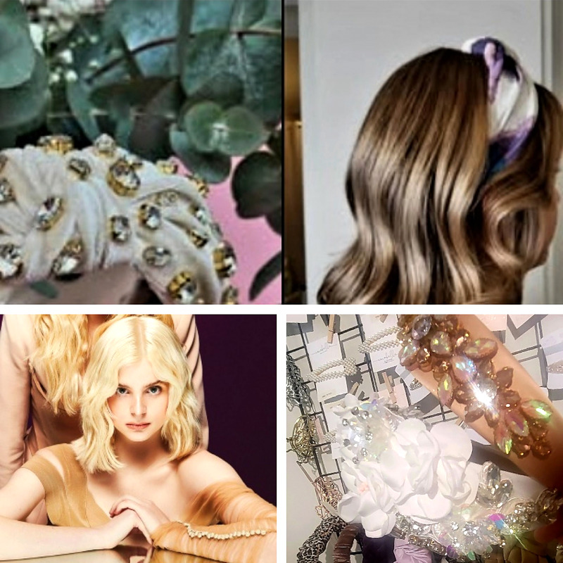 Hiuskoristeet pikkujouluun.