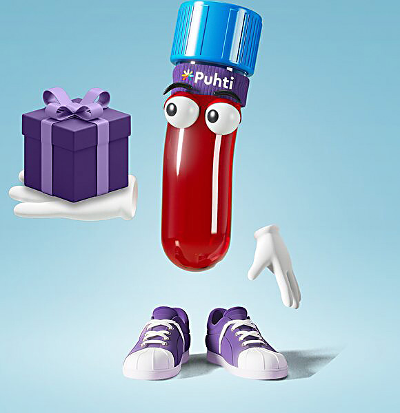 Testillä saat selville elimistösi D-vitamiinitason. Tulokset nopeasti ja helposti Oma Puhti -raportille. Tilaa testit puhti.fi.