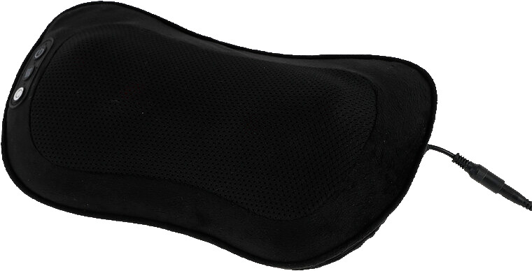 Hieroo väsyneitä lihaksia pyörivillä liikkeillä ja lämmöllä. Hierontatyyny niskaan ja selkään.