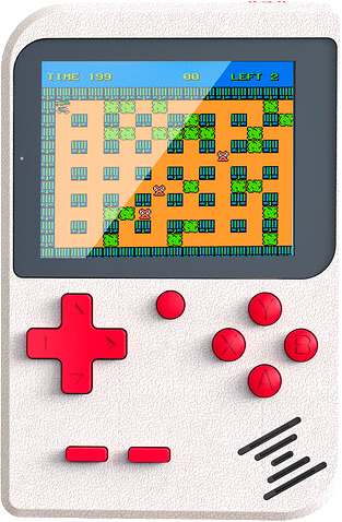 256 hauskaa peliä ilman verkkoyhteyttä retropelikonsoli pitkällä akunkestolla, kannettava pelikonsoli.