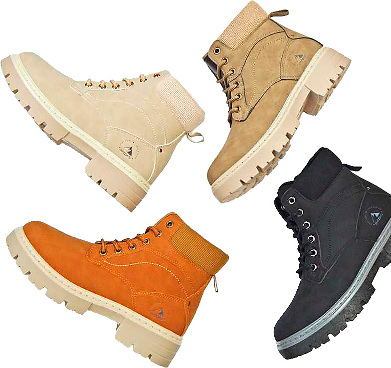 Trendikkäät ja mukavat nilkkurit nauhakiinnityksellä, 4 eri väriä.