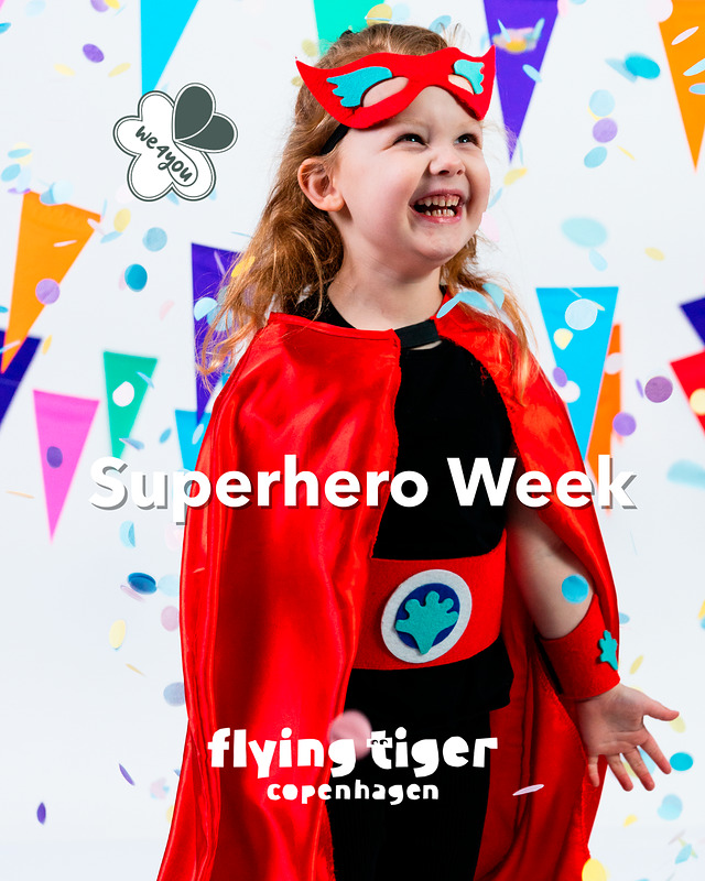 Tule mukaan tukemaan kotimaista we4you-hyväntekeväisyysyhdistystä ja vakavasti sairaita lapsia. Voit lahjoittaa suoraan kassalla tai ostamalla we4you-logolla merkityn tuotteen.