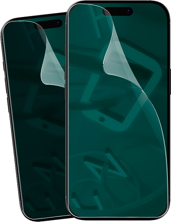 Saatavilla erilaisia näytönsuojia asennettuna tuhansille eri puhelimille ja tableteille.