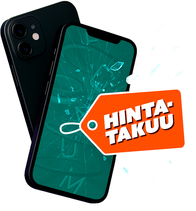 Fonumin hintatakuu varmistaa, että saat iPhone-näytönvaihdot aina kilpailijoita edullisemmin.
