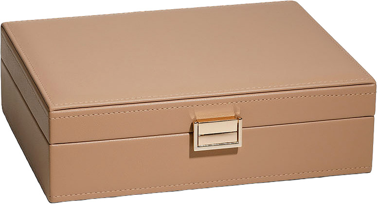 Beige, vaaleanpunainen tai musta.