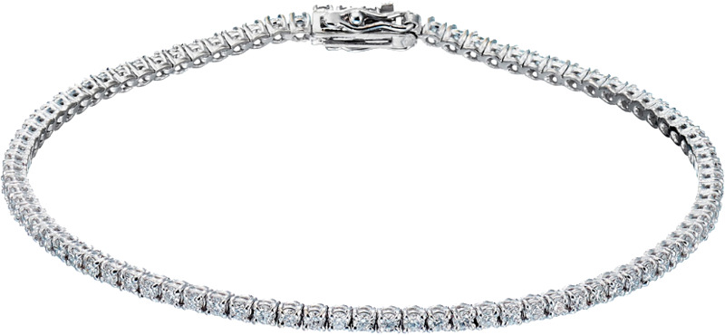 "Tennisranne" 82 x 0.02ct HVS1