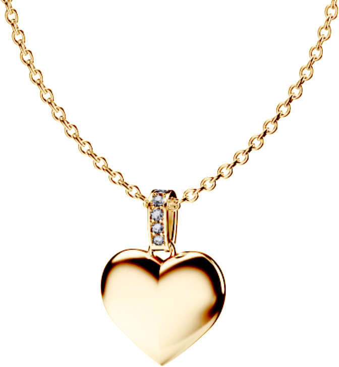 Timanttiriipus 14k 5 x 0.006ct H SI1 valko-, puna- tai keltakultaa. (Ketju ei sisälly hintaan.)