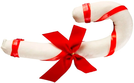 Naudannahka karkkikeppi koirille. Koot 25 cm ja 46 cm.