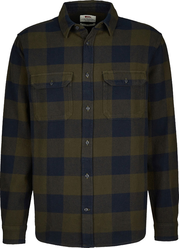 Övik Heavy Flannel Shirt. Miesten pehmeä flanellipaita laadukkaasta, lujatekoisesta luomupuuvillasta.