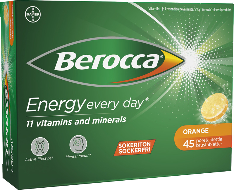 Auttaa pysymään hyvässä vireessä joka päivä.