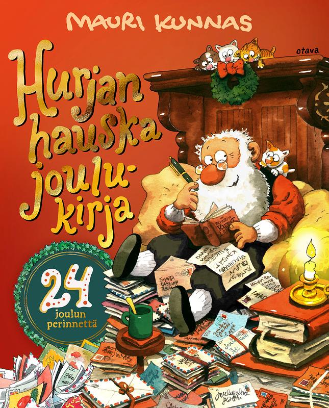 Tarinaa ja tietoa jouluisista perinteistä Mauri Kunnaksen hurjan hauskaan tyyliin.