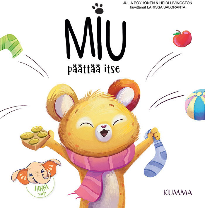 Samaistuttava tunnetaitokirja alle 3-vuotiaille. Osa Fanni-tunnetaitosarjaa. Ihastuttava kuvitus.