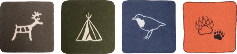 Lämmin istuinalusta, joka on valmistettu 100 % huovutetusta villasta.