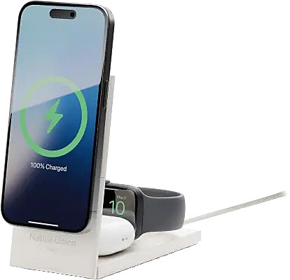 Minimalistisen tyylikkäät langattomat laturit, joilla lataat 2 tai 3 laitetta samanaikaisesti. Missä ikinä lataatkaan, Qi2-standardi takaa nopean langattoman latauksen.