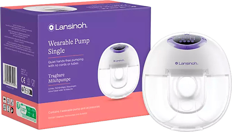 Täysin hands-free. Lansinohin Wearable Pump sujahtaa huomaamattomasti rintaliiveihisi ilman letkuja tai johtoja, mahdollistaen pumppauksen missä tahansa ilman kompromisseja sairaalatason imutehosta. Erittäin hiljainen ja kevyt, 1,5 tunnin akunkestolla.