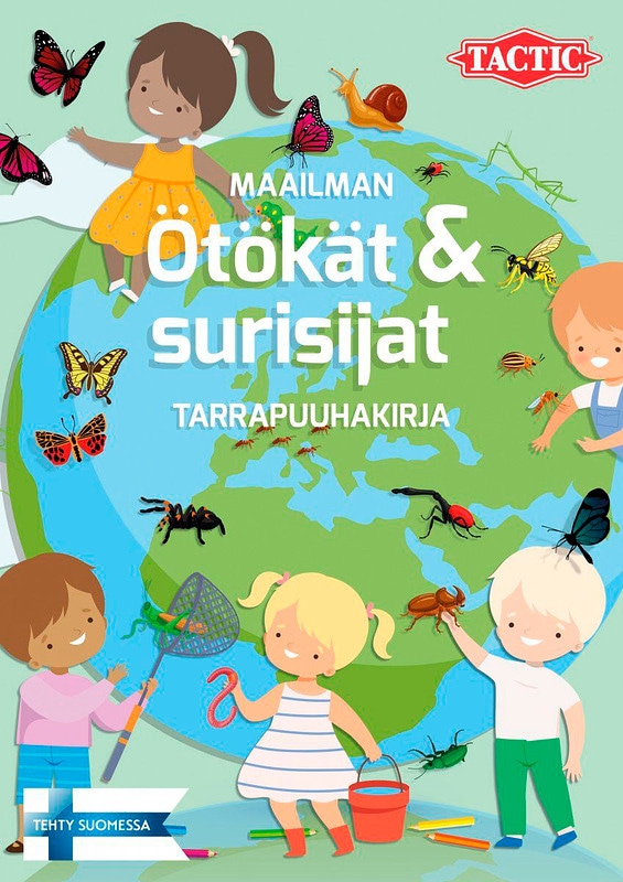Tutustu monenmoisiin ötököihin! Maailma on pullollaan erilaisia pieniä vipeltäjiä. Hauskan tarrapuuhakirjan mukana tapaat monenlaisia pörisijöitä, kuoriaisia ja muita hyönteisiä sekä läheltä että kaukaa. Älynystyröitä kutkuttavien puuhatehtävien lisäksi mukana on myös hauskaa pikkutietoa kirjassa esitellyistä pikkuotuksista. Tervetuloa mukaan! Ikäsuositus: 4+. Puuhakirjan koko on 21 x 29 cm. Valmistettu Suomessa.
