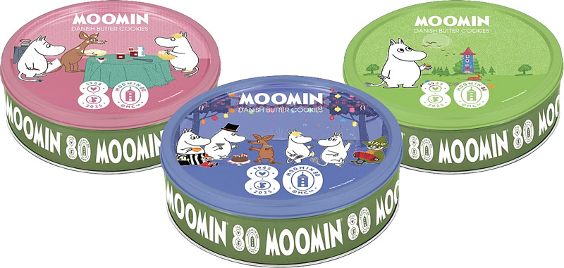 Moomin Danish butter cookies 340 g