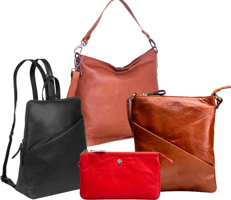 Olkalaukut, reput, käsilaukut, shopperit. Mm. Eriksson,Chesterfield