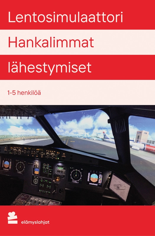Lennä Airbusilla tai Boeingilla ja koe nousut sekä laskut maailman kuuluisille kentille ohjaajan opastuksella. Sopii kaikille, myös ensikertalaisille – mukaan mahtuu useampi samaan hintaan. Täydellinen lahjaksi!