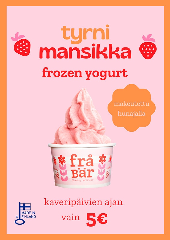 Aina kotimaisista raaka-aineista, lisäaineettomasti ja ilman valkoista sokeria. 